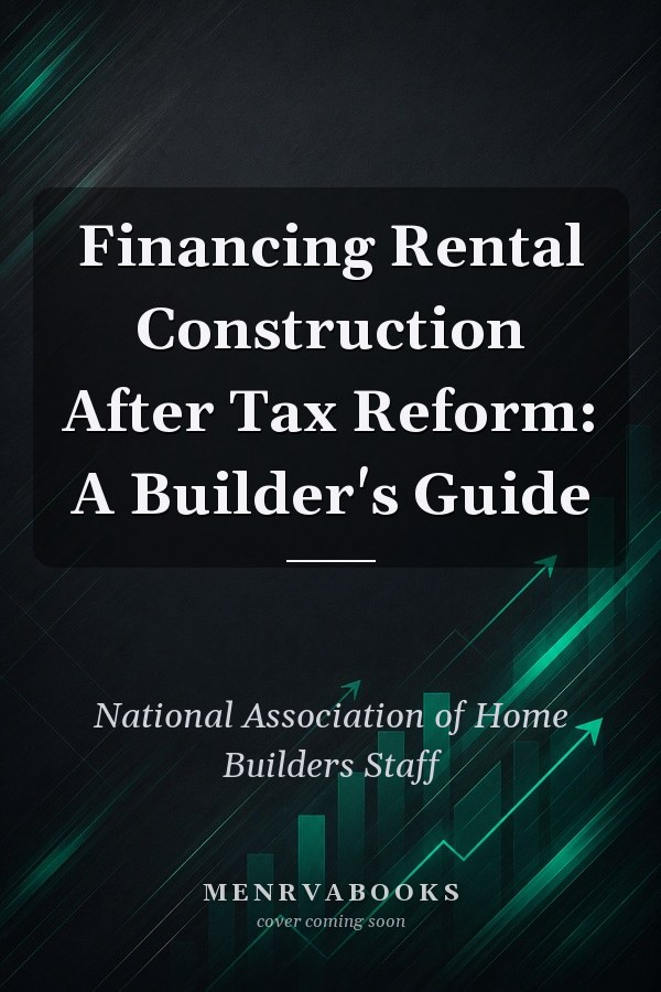 Financing Rental Construction After Tax Reform: A Builder's Guide