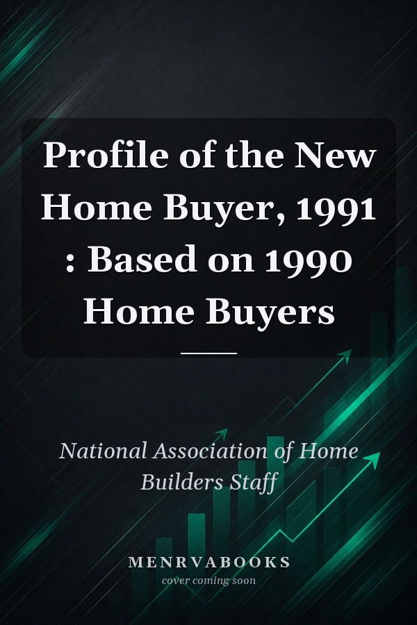 Profile of the New Home Buyer, 1991 : Based on 1990 Home Buyers