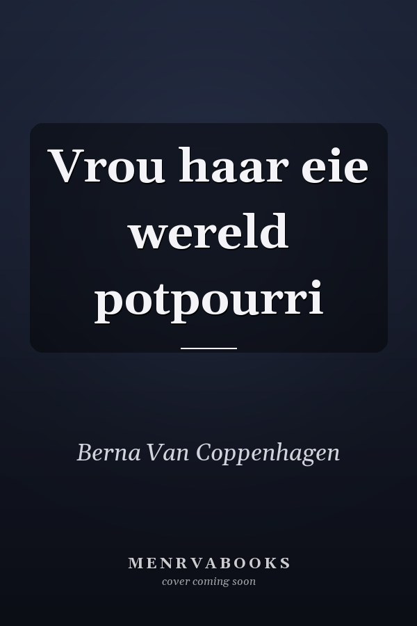 Vrou haar eie wereld potpourri