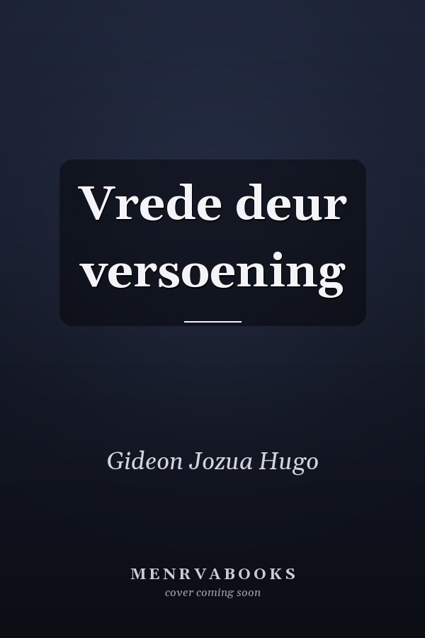 Vrede deur versoening