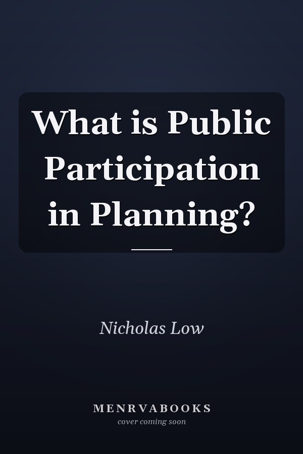 What is Public Participation in Planning?