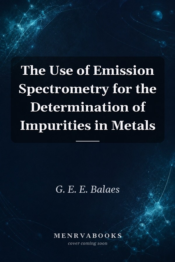 The Use of Emission Spectrometry for the Determination of Impurities in Metals
