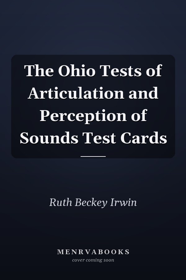 The Ohio Tests of Articulation and Perception of Sounds Test Cards