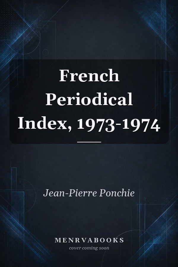 French Periodical Index, 1973-1974