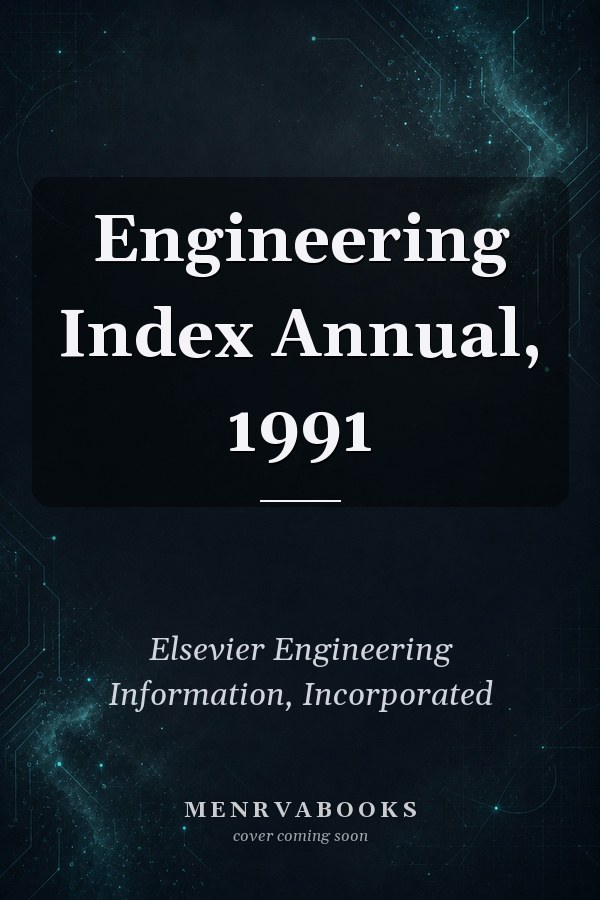 Engineering Index Annual, 1991