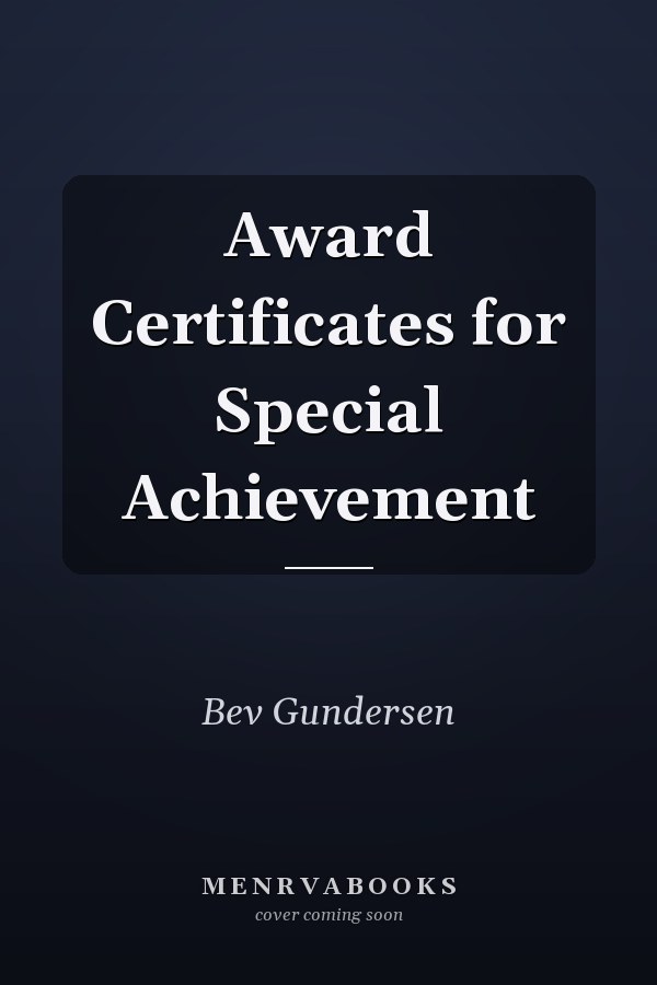 Award Certificates for Special Achievement