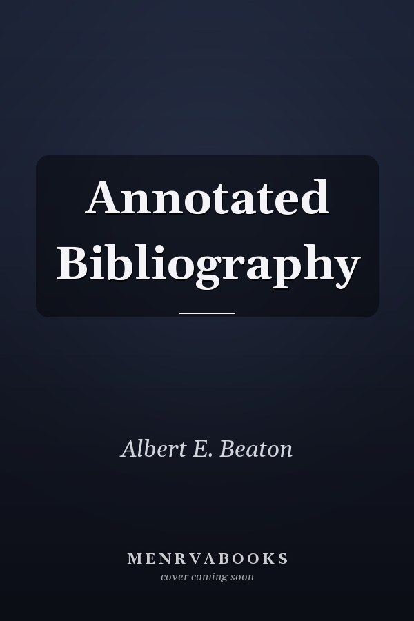 Annotated Bibliography
