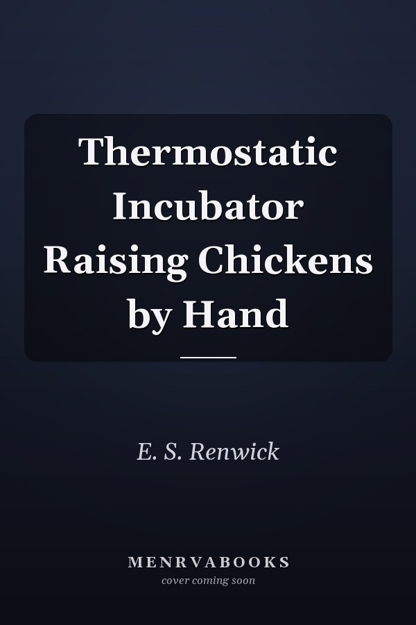 Thermostatic Incubator Raising Chickens by Hand