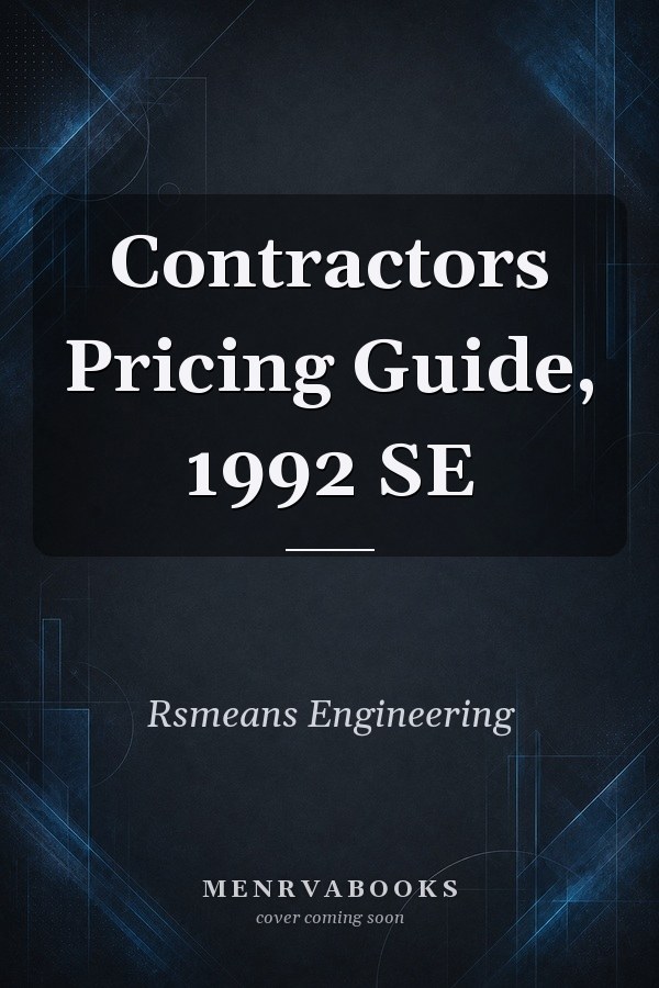 Contractors Pricing Guide, 1992 SE