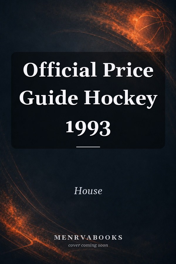 Official Price Guide Hockey 1993