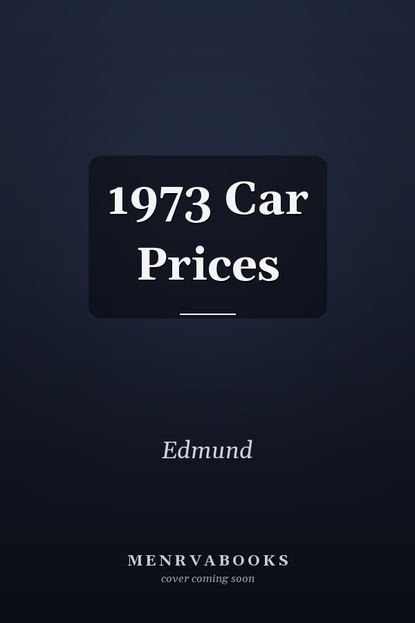 1973 Car Prices