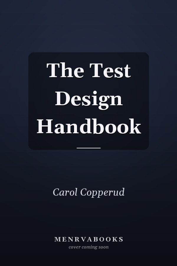The Test Design Handbook