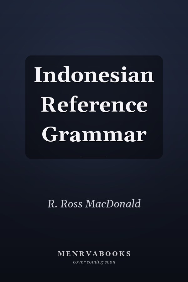 Indonesian Reference Grammar