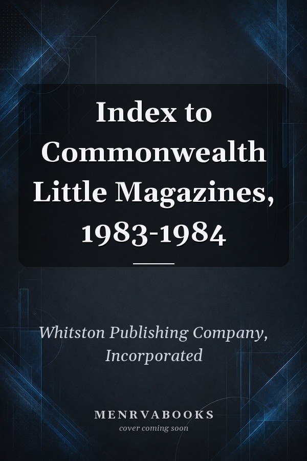 Index to Commonwealth Little Magazines, 1983-1984