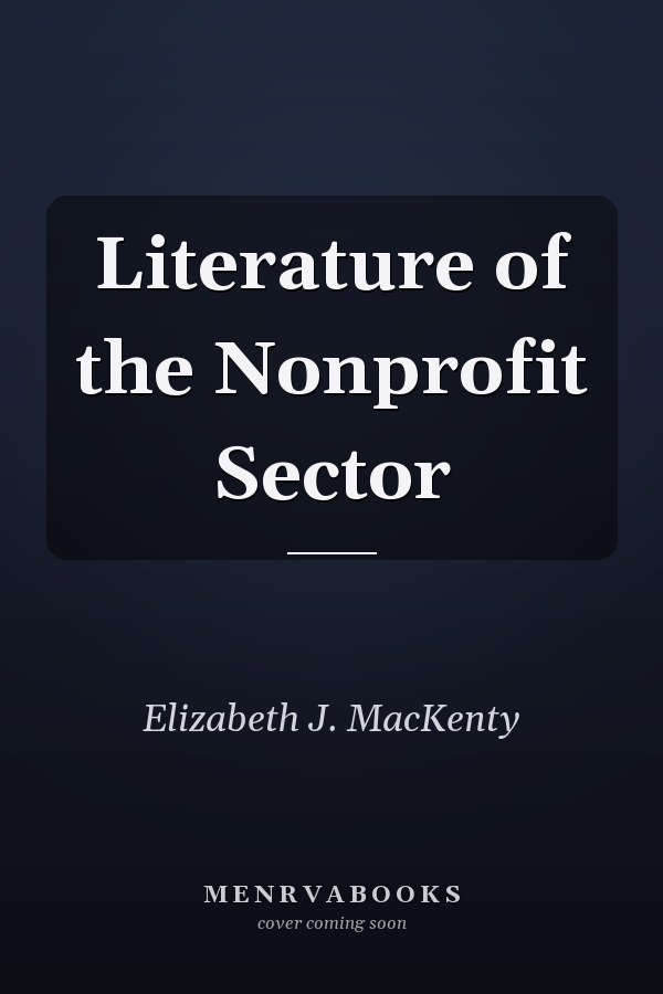 Literature of the Nonprofit Sector