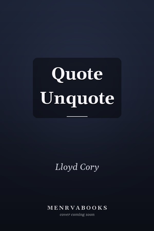 Quote Unquote