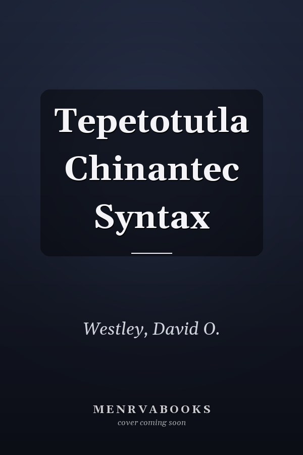 Tepetotutla Chinantec Syntax