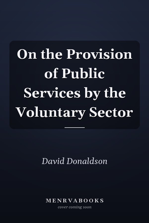 On the Provision of Public Services by the Voluntary Sector