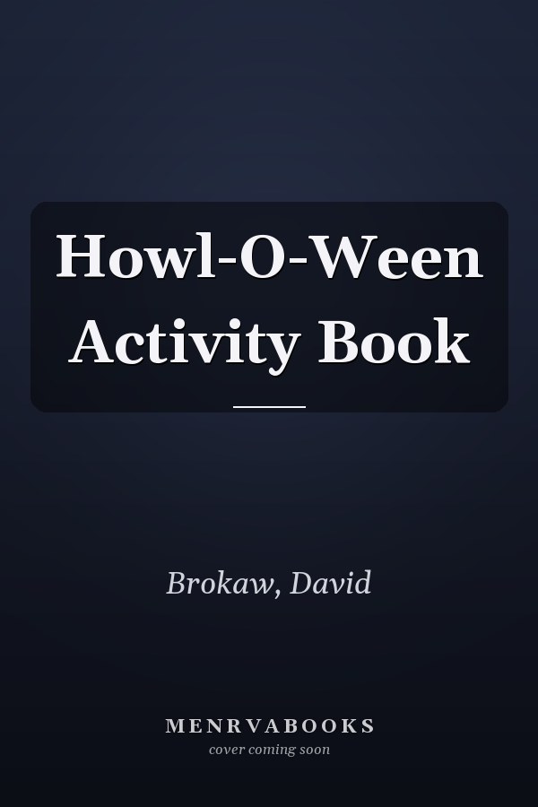 Howl-O-Ween Activity Book