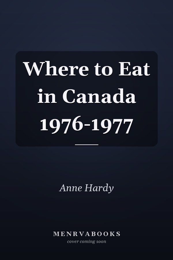 Where to Eat in Canada 1976-1977