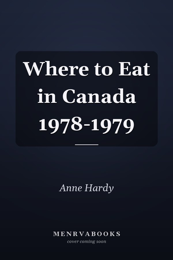 Where to Eat in Canada 1978-1979