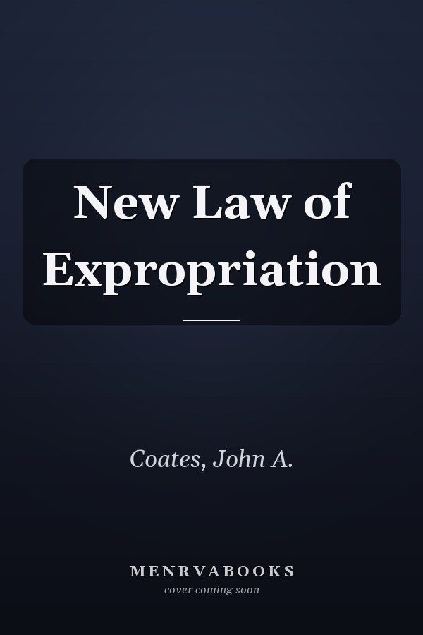 New Law of Expropriation