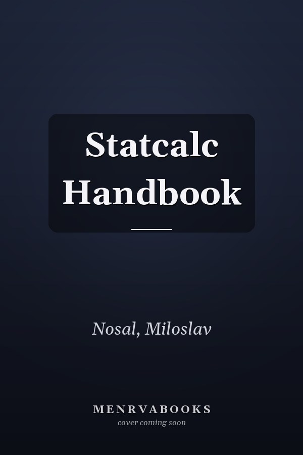 Statcalc Handbook