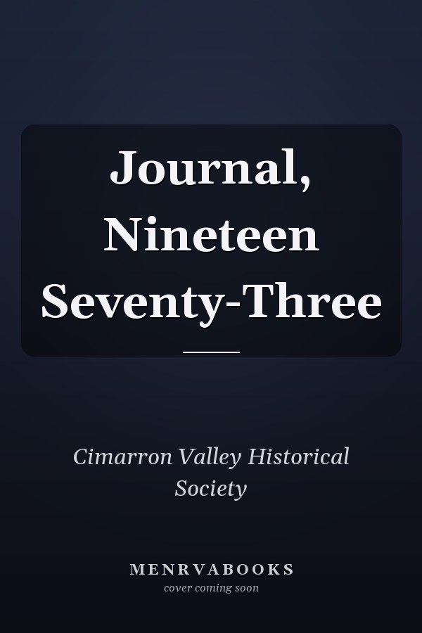 Journal, Nineteen Seventy-Three