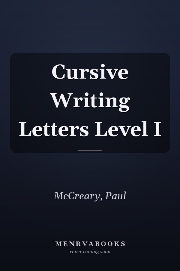 Cursive Writing Letters Level I