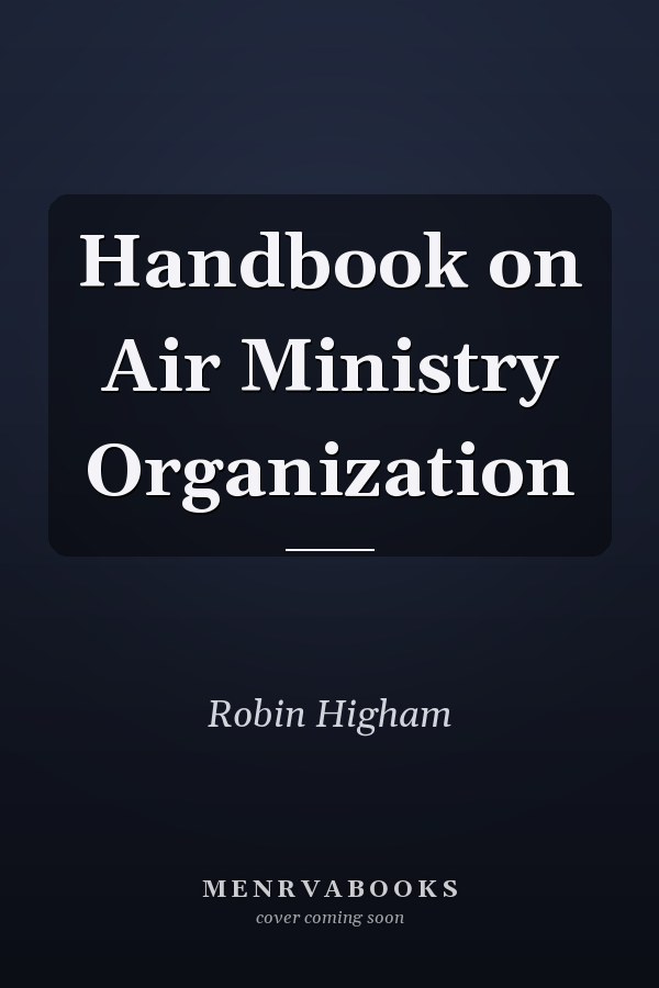 Handbook on Air Ministry Organization