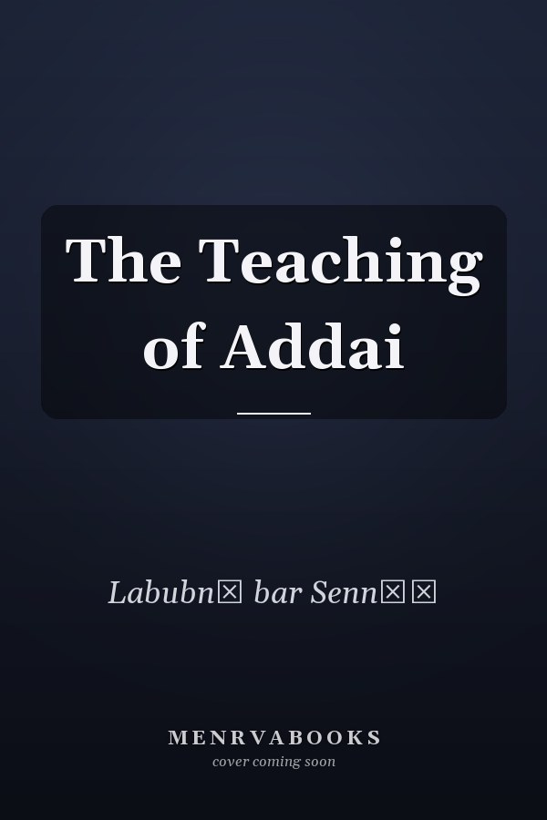 The Teaching of Addai