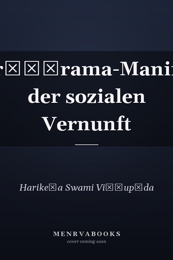 Varṇāśrama-Manifest der sozialen Vernunft