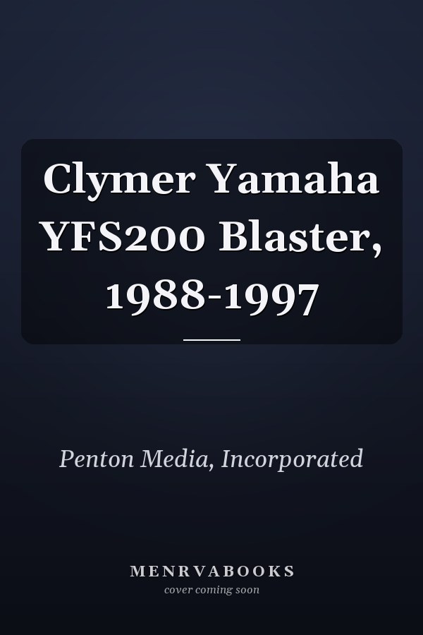 Clymer Yamaha YFS200 Blaster, 1988-1997