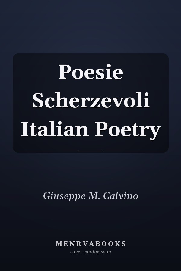 Poesie Scherzevoli Italian Poetry