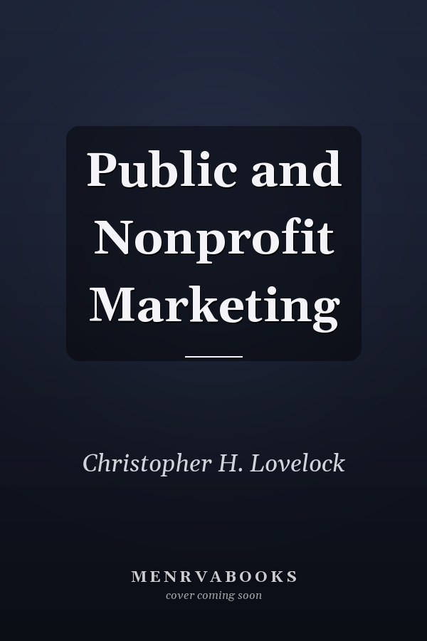 Public and Nonprofit Marketing