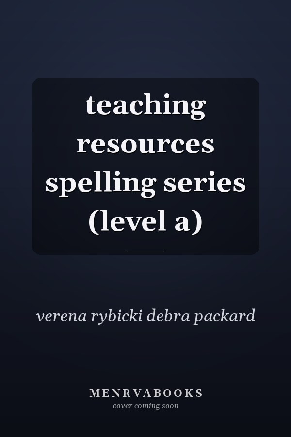 teaching resources spelling series (level a)