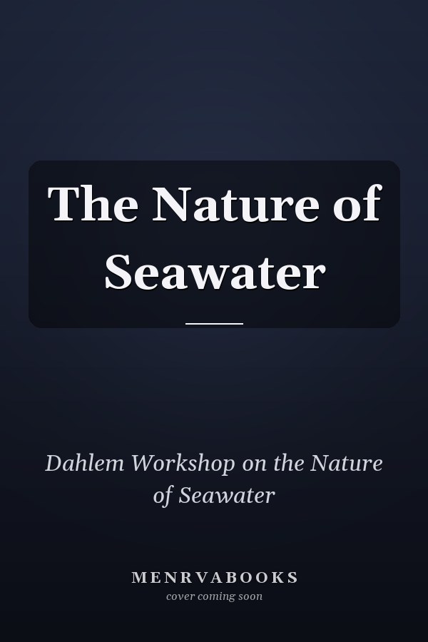 The Nature of Seawater