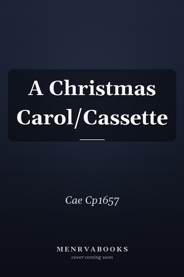 A Christmas Carol/Cassette