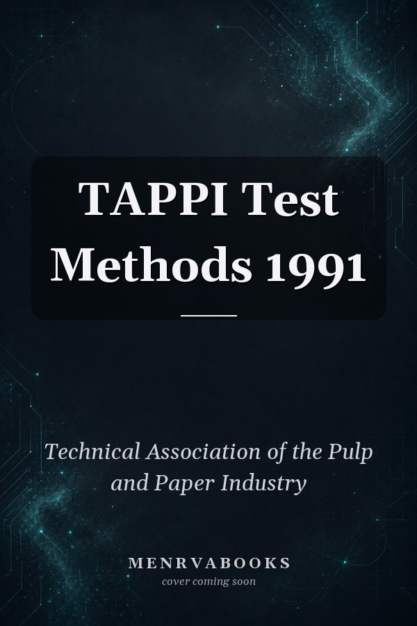 TAPPI Test Methods 1991