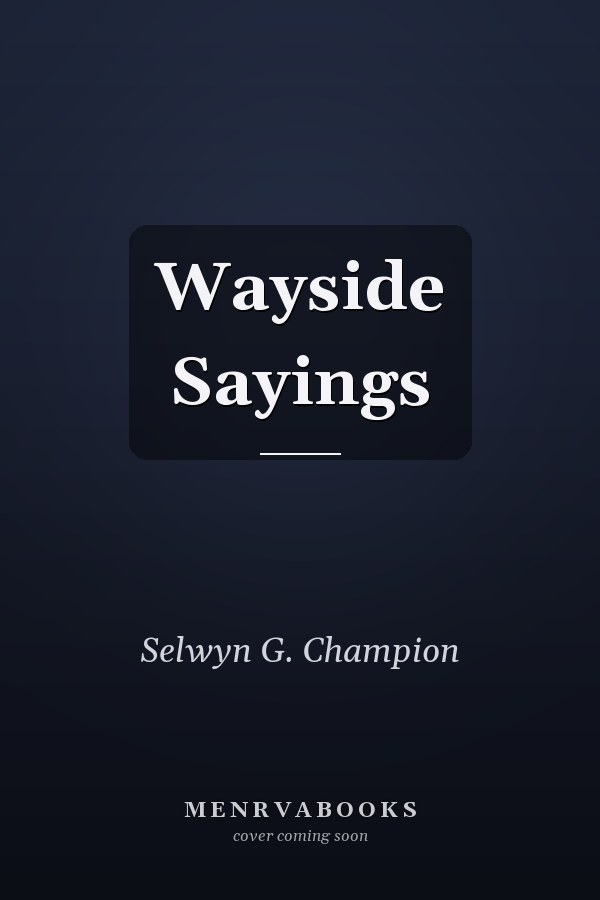 Wayside Sayings