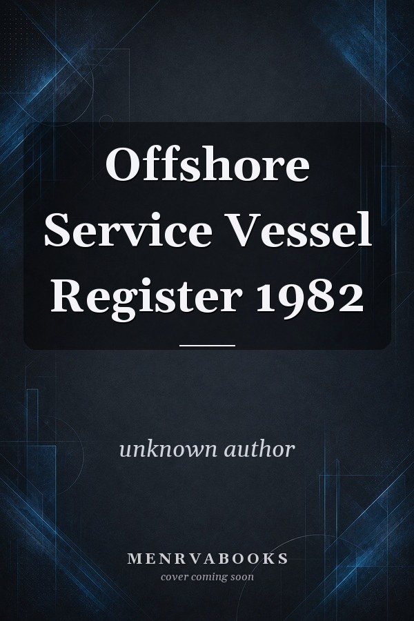 Offshore Service Vessel Register 1982
