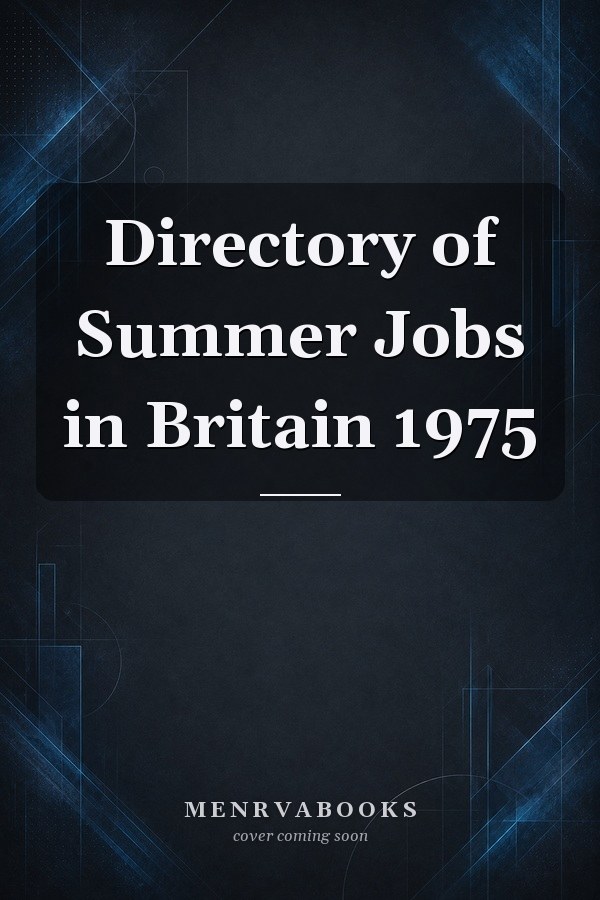 Directory of Summer Jobs in Britain 1975
