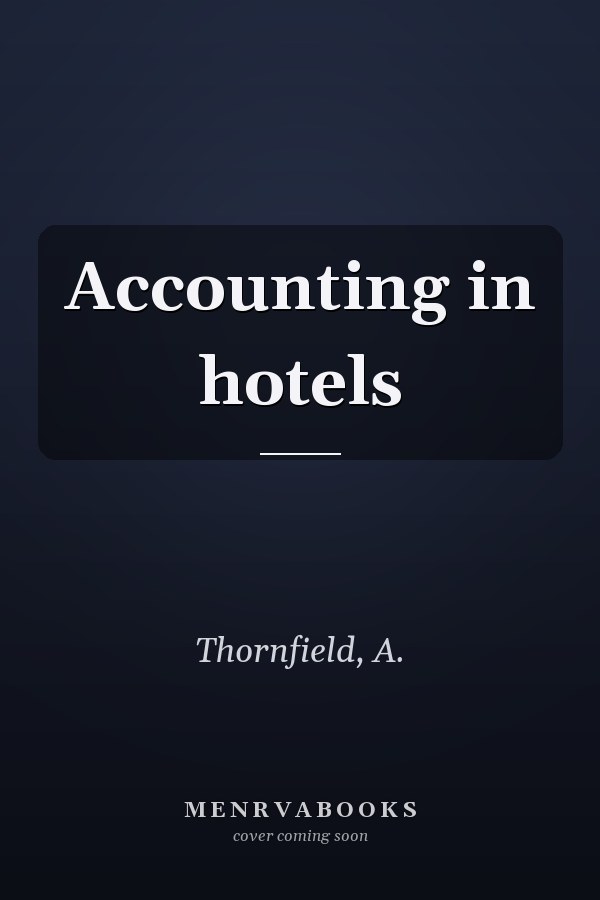 Accounting in hotels