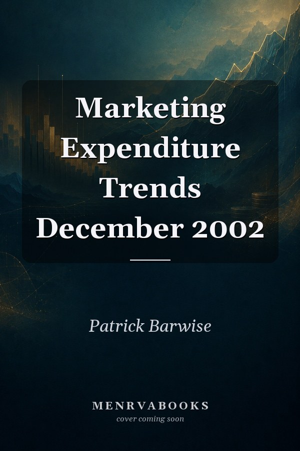 Marketing Expenditure Trends December 2002