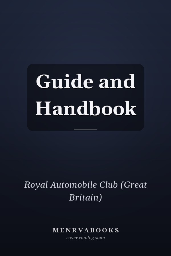 Guide and Handbook