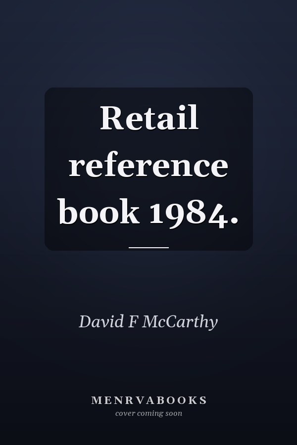 Retail reference book 1984.