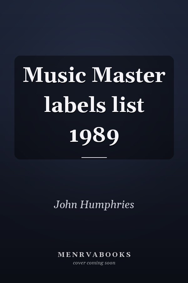 Music Master labels list 1989