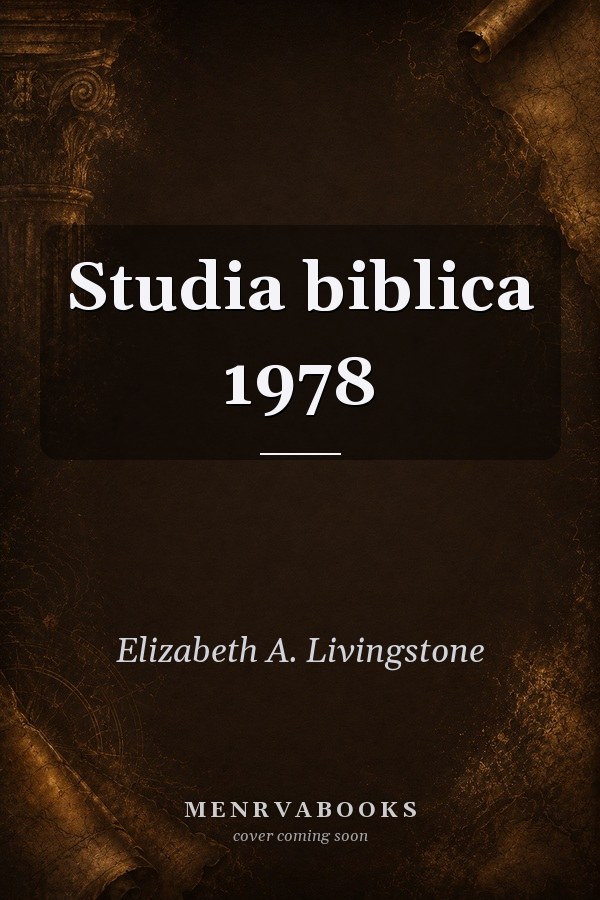 Studia biblica 1978