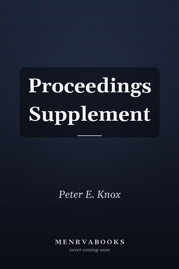 Proceedings Supplement