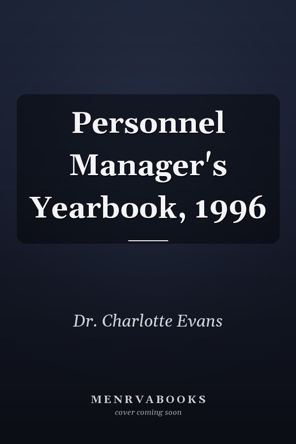Personnel Manager's Yearbook, 1996